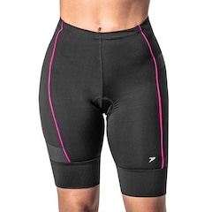 Bermuda de Ciclismo Poker Gel Max Comfort - Feminina - Foto 1