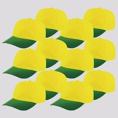 Kit de Boné Aba Curva Dras Sports com 12 unidades - Snapback - Adulto - Foto 1