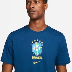 Camiseta do Brasil Nike Crest - Masculina - Foto 2