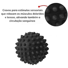 Bola Gold Sports Exercitadora Fisioterapia - 10cm - Foto 2