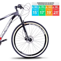 Bicicleta Aro 29 - Drais Revolution - Freio a Disco - Câmbio Shimano Deore - 12V - Foto 7