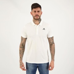 Camisa Polo adidas Essentials Logo - Masculina - Foto 1