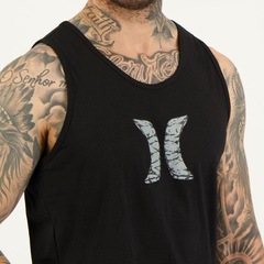 Camiseta Regata Hurley Hard Icon - Masculina - Foto 4