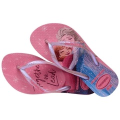 Chinelo Havaianas Slim Princesas Disney - Infantil - Foto 4