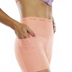 Shorts Alto Giro 2 Em 1 - Feminino - Foto 4