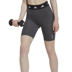 Shorts adidas Techfit Bike - Feminino - Foto 1
