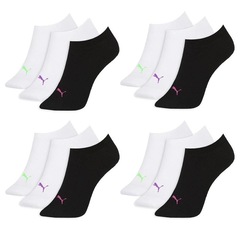 Kit de Meias Sapatilha Puma - Feminina - 12 Pares - Foto 1