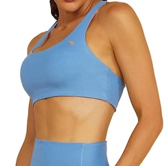 Top Fitness Alto Giro Dupla Face com Bojo - Adulto - Foto 5