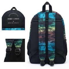 Kit Mochila Hang Loose Algodão + Estojo - 21 Litros - Foto 5