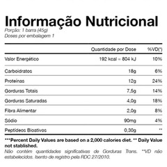 Barra de Proteina Black Skull Whey Bar Gourmet Zero Lactose Torta - Mousse de Maracuja - 12unidades - 45g - Foto 2