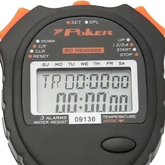 Cronômetro Digital Poker Pro Running - Foto 3