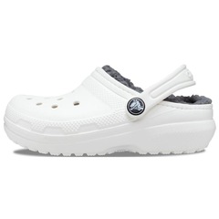 Sandália Crocs Classic Lined K - Infantil - Foto 3