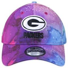 Boné Aba Curva New Era 9Twenty Green Bay Packers Crucial Catch 2022 - Strapback - Adulto - Foto 2