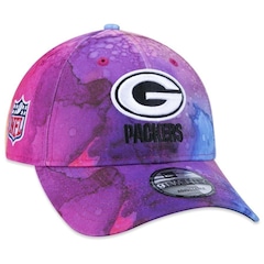 Boné Aba Curva New Era 9Twenty Green Bay Packers Crucial Catch 2022 - Strapback - Adulto - Foto 1