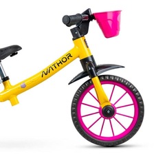 Bicicleta do Equilíbrio Nathor Balance Bike Garden - Sem Freio - Infantil - Foto 2