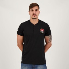 Camisa Polo do Flamengo Futfanatics Center - Masculina - Foto 1