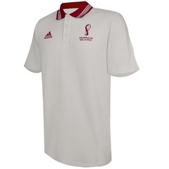 Camisa Polo adidas Oficial Evento WC22 - Masculina - Foto 3