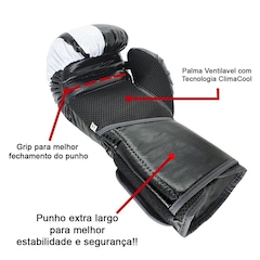 Luva de Boxe e Muay Thai CONFY Spank - Adulto - Foto 5