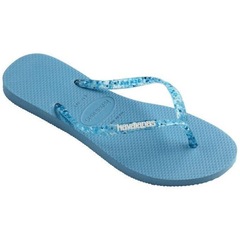 Chinelo Havaianas Slim Logo Metallica - Feminino - Foto 3