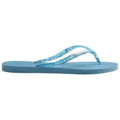 Chinelo Havaianas Slim Logo Metallica - Feminino - Foto 4