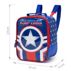 Kit Mochila de Rodinha Polo One - 20 Litros + Lancheira + Estojo Menino - Foto 3