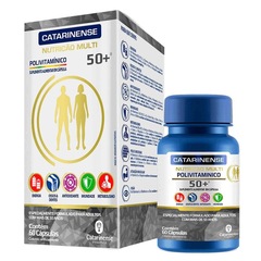 Polivitamínico 50+ Catarinense Pharma - 60 cps - Foto 1