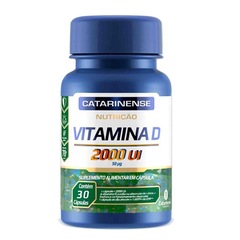 Kit de Vitamina D 2000 Ui Catarinense Pharma - 60 Cápsulas - 3 unidades - Foto 2