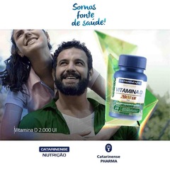 Kit de Vitamina D 2000 Ui Catarinense Pharma - 60 Cápsulas - 3 unidades - Foto 3