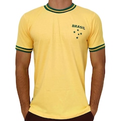 Camisa Brasil Nações Algodão RetroMania - Masculina - Foto 2