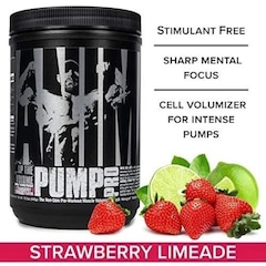 Pré Treino Animal Pump Pro Universal Nutrition - Limonada - 600g - Foto 2