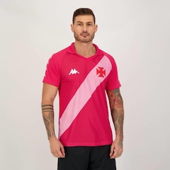 Camisa Polo do Vasco Kappa Supporter Edição Especial - Masculina - Foto 2