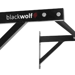 Barra Fixa de Parede Blackwolf Fitness Pull Up Calistenia Treino Costas - 40cm - Foto 2