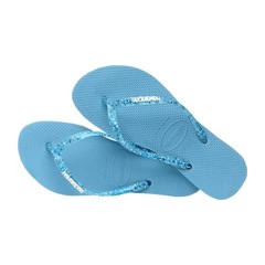 Chinelo Havaianas Slim Logo Metallic - Adulto - Foto 2