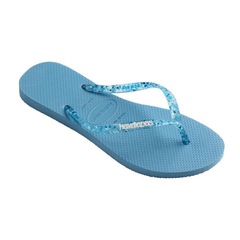 Chinelo Havaianas Slim Logo Metallic - Adulto - Foto 3