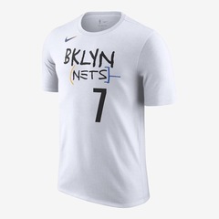 Camiseta Nike Brooklyn Nets City Edition - Masculina - Foto 1