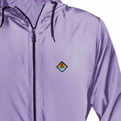 Jaqueta Corta Vento Light Masculino Lilás WSS Diamond Colors - Foto 2
