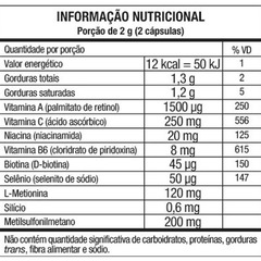 Multivitaminico Dux Nutrition Hair Gro Recuperação e Manutenção do Cabelo - 60 cápsulas - Foto 2