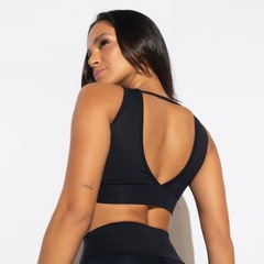 Top Fitness Honey Be Com Decote V nas Costas TP1465 - Adulto - Foto 3