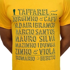Camisa Brasil Retro Escalação Tetra 1994 RetroMania - Masculina - Foto 2