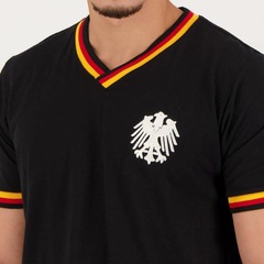 Camisa da Alemanha Futfanatics Away Retrô - Masculina - Foto 4