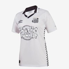 CAMISA DO SANTOS UMBRO CBJR DIAS DE GLÓRIA - FEMININA - Foto 2