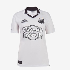 CAMISA DO SANTOS UMBRO CBJR DIAS DE GLÓRIA - FEMININA - Foto 1