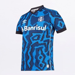 CAMISA DO GRÊMIO UMBRO OF.3 2021 CLASSIC Nº10 - MASCULINA - Foto 2