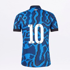 CAMISA DO GRÊMIO UMBRO OF.3 2021 CLASSIC Nº10 - MASCULINA - Foto 3
