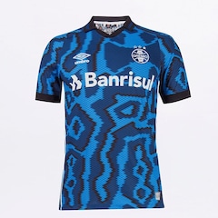 CAMISA DO GRÊMIO UMBRO OF.3 2021 CLASSIC Nº10 - MASCULINA - Foto 1