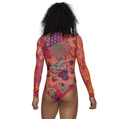 Body adidas x Farm Rio - Feminino - Foto 2