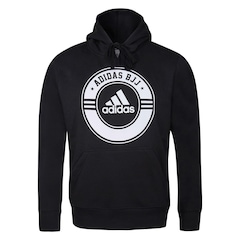 Blusão de Moletom com Capuz adidas Combat Sports BJJ - Masculina - Foto 1