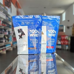 100% Whey Concentrado Refil Max Titanium - 900g - Foto 3