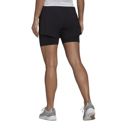 Shorts adidas Primeblue Designed To Move 2-In-1 Sport - Feminino - Foto 2