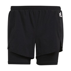Shorts adidas Primeblue Designed To Move 2-In-1 Sport - Feminino - Foto 3